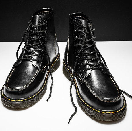 Men's High-Top Leather Work Boots