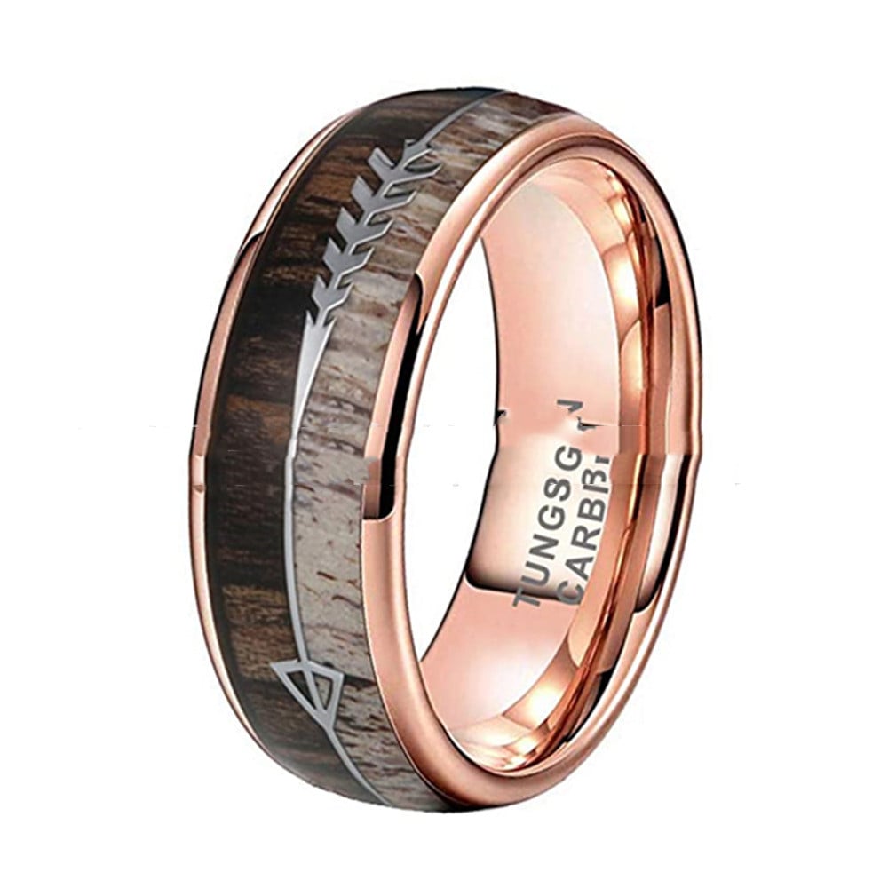 Tungsten Gold Ring
