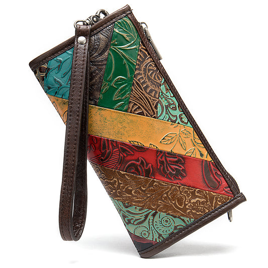 Women's Full-Grain Leather Handbag