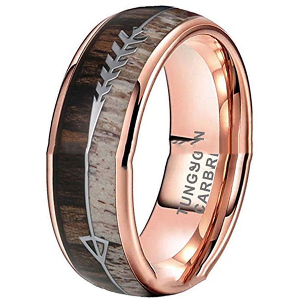 Tungsten Gold Ring