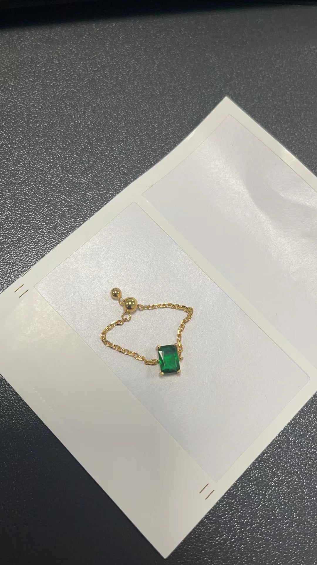 Creative Adjustable Finger Chain Ring