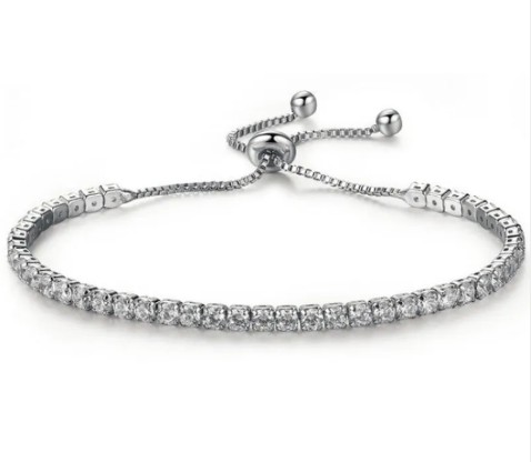 Starlight Silver Star Bracelet