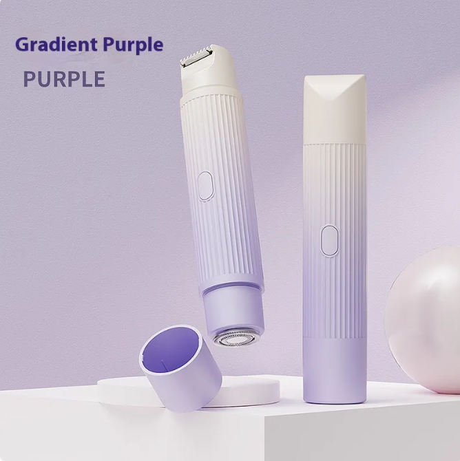 Dual-Head Electric Shaver & Epilator for Women