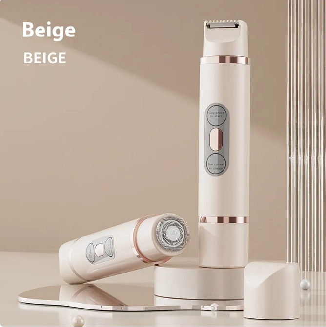 Dual-Head Electric Shaver & Epilator for Women