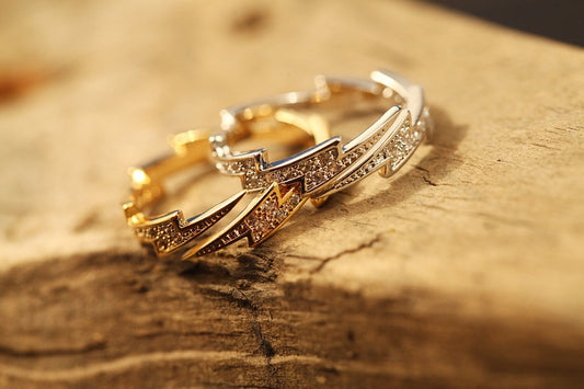 Retro Electroplated Alloy Ring
