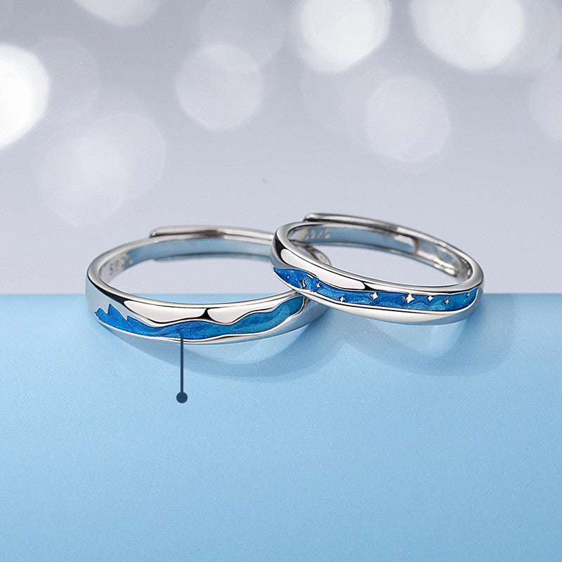 Stylish Minimalist Ring Set (Pack of 2)
