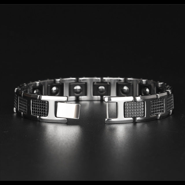 12mm Black Magnetic Bracelet
