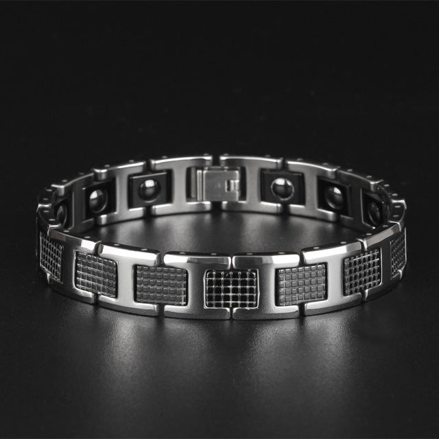 12mm Black Magnetic Bracelet