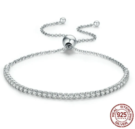 Starlight Silver Star Bracelet